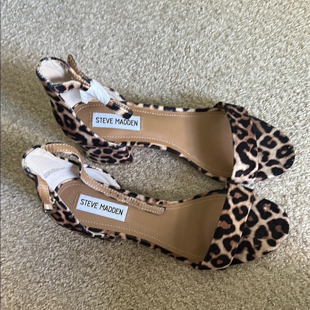 Steve Madden Leopard Print Heels